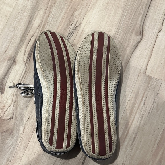 Sperry Men's Navy Boat Shoes - Picture 2 of 2